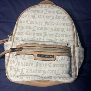 Juicy Couture backpack cream color new